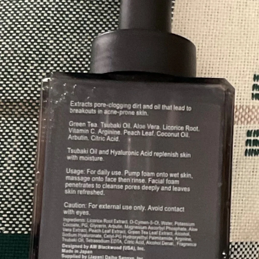 Blackwood For Men X-Punge Foaming Face Wash